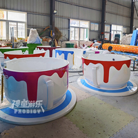 Manège familial de tasses à café rotatives pour fête foraine à vendre