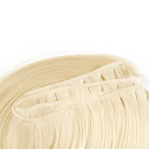 Extensions de cheveux humains Remy 100% chinois en gros, trame Genius, cuticules alignées, double épaisseur, sans perte, couleur claire, lisses naturelles - Product Image 4