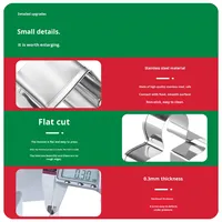 Wonderfulife Emporte-pièces de Noël en acier inoxydable Flocon de neige Arbre de Noël Bonhomme en pain d'épices Modèle de cuisson DIY WLB-895