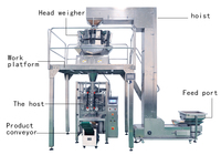 Machine verticale d'emballage de chips de pomme de terre snack Lays Chin Chin Bingo Pringles Sipsi Clamshell Popcorn Chips Machine d'emballage