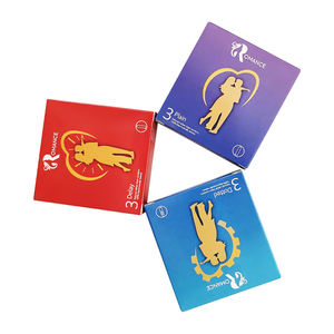 OEM/ODM Kondom Großhandel OEM-Design Hersteller Offenes Kondom mit Noppen Gratis Muster Übergroßes Männerkondom mit Logodruck Designs Candom Condone - Product Image 1