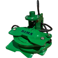 Cisaille hydraulique forestière pour l'abattage des arbres / Tête de récolteuse d'arbres