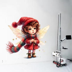 Nueva impresora de inyección de tinta de pared Uv Mural Vertical 3D para pintura de suelo de pared Mural impresora de pared máquina de impresión - Product Image 5