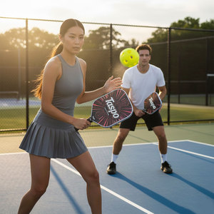 ไม้พายพิคเคิลบอล Taspo หนา 16 มม. ทำจากคาร์บอนไฟเบอร์ขึ้นรูปด้วยความร้อน T700 ไม้กราไฟต์พิคเคิลบอล ไม้พายเมทัลโบน - Product Image 5