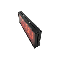 Jam Hitung Mundur Digital Mini Desain Modern 4 Digit dengan Timer Olahraga Elektrik, Layar LED Satu Sisi Isi Ulang, Jam Dinding 220v