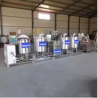 Réservoir de pasteurisation et de stérilisation du lait à haute productivité avec équipement de réfrigération pour le traitement du lait de chèvre 24kW 380V