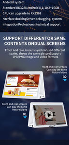 Tablette Android de bureau avec POE et NFC, écran tactile LCD 10,1 pouces, excellente pour les entreprises, commentaires clients positifs - Product Image 5