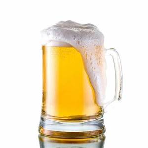 Vaso de cerveza de <span class=keywords><strong>pinta</strong></span> de vidrio soplado para reunión de bares Vaso Pilsner de gran capacidad con logotipo personalizado - Product Image 6