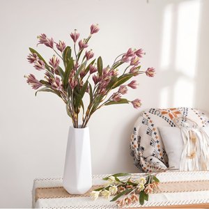 Fiori Artificiali di Magnolia Faux <span class=keywords><strong>Luna</strong></span> all'Ingrosso per Decorazioni Domestiche e Matrimoniali - Product Image 3
