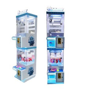 Máquina de Juego Dos en Uno con Pinza de Garras, Máquina Expendedora Comercial de Regalos Operada con Monedas, Equipo de Arcade con Luz - Product Image 3