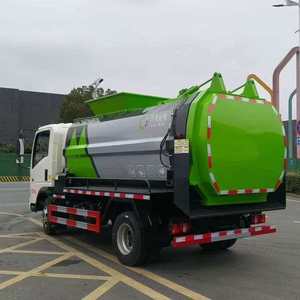 Prix de vente direct usine : véhicule de transport de 9 mètres cubes pour l'élimination des déchets de cuisine et de salle à manger, camion poubelle. - Product Image 3