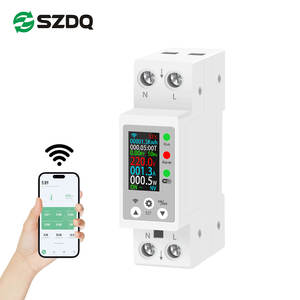 Medidor de Electricidad Inalámbrico WiFi con Certificación ISO9001, Alta Precisión 1%, 400V, Monofásico, Protección de Motor, 50/60Hz, para Hogar Inteligente - Product Image 4