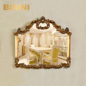 <span class=keywords><strong>Espejo</strong></span> de Cuerpo Entero Europeo de Forma Irregular para Vestidor, Decoración de Pared o Suelo para Villa - Product Image 6