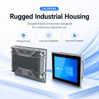 Computadora de Panel Industrial de 10.4 Pulgadas sin Ventilador, CPU I5-4200U/I7-4500U/I3-5100U, SSD M.2, SSD de 2.5 Pulgadas Opcional, Sistema HMI