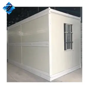 Durable Solid 20ft 40ft Modular Folding Flat Pack Prefab Mobile Shipping Container House For Outdoor