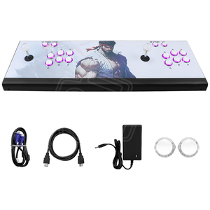 Console de Jeux d'Arcade de Boxe Vintage 26800 en 1 de Fabrication d'Usine pour Deux Personnes à Monnayeur Produit Électronique Domestique en Anglais - Product Image 3