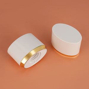 白い空の日焼け止めクリーム化粧品Peプラスチックソフトスクイーズプラスチック包装チューブ楕円形フラットローションクレンザーチューブ - Product Image 6