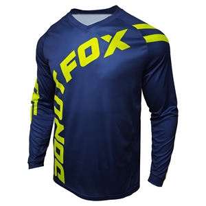 DONUTFOX <span class=keywords><strong>Maglia</strong></span> da <span class=keywords><strong>Ciclismo</strong></span> 100% Poliestere ad Asciugatura Rapida e Traspirante - <span class=keywords><strong>Maglia</strong></span> da <span class=keywords><strong>Ciclismo</strong></span> Personalizzata da Uomo - <span class=keywords><strong>Maglia</strong></span> da <span class=keywords><strong>Ciclismo</strong></span> a Maniche Lunghe - Product Image 5