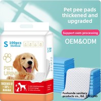 Couches pour animaux de compagnie écologiques en non-tissé épaissi, désodorisantes, jetables, absorbantes, pour chiens, chats et petits animaux