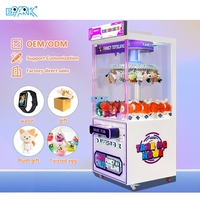 Vente en gros d'usine EPARK EP-G161 Machine d'arcade à pièces avec support en langue espagnole, machine à grue à prix, distributeur automatique