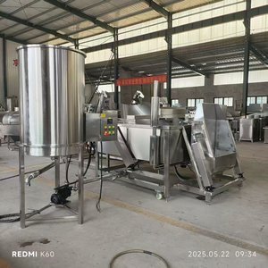Đường Kính Snack Thực Phẩm Hàng Loạt Máy Chiên Ce Được Phê Duyệt Gas Điện Nồi Chiên Cho Gà Và Khoai Tây Chiên - Product Image 3