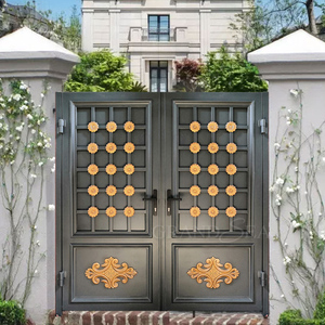 Portes <span class=keywords><strong>en</strong></span> <span class=keywords><strong>fer</strong></span> forgé de haute qualité, modèles <span class=keywords><strong>en</strong></span> métal galvanisé, portes simples, portes principales, portes extérieures <span class=keywords><strong>en</strong></span> <span class=keywords><strong>fer</strong></span>, <span class=keywords><strong>prix</strong></span> - Product Image 4