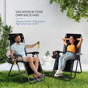 Chaise longue pliante de camping en plein air, portable, durable, imperméable, écologique, en acier inoxydable, zéro gravité, pour bronzer sur la <span class=keywords><strong>plage</strong></span> - Product Image 4
