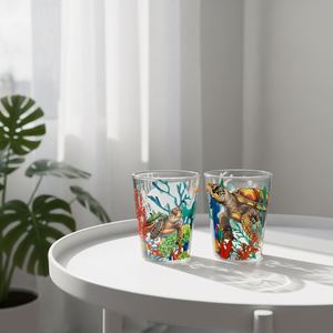 Nouveau Verre à Shot Réutilisable pour Bière, Impression sur Verre, Design Moderne, Souvenir de Club d'Été, Cadeau - Product Image 1