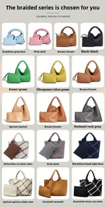 2025 Spring Summer New Fashion Vintage Women's Small Square <strong>Bag</strong> Retro Jigsaw Weaving Waterproof Single Shoulder Messenger <strong>Bag</strong> - Product Image 6