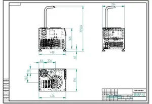 LST 새로운 디자인 작은 자동 초콜릿 녹는 기계 초콜릿 템퍼링 기계