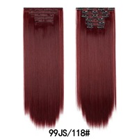 Extensions de cheveux humains Remy 100% à clipser, cuticules alignées, ensemble complet épais et sans couture, extensions de cheveux à clipser pour femmes, vente en gros