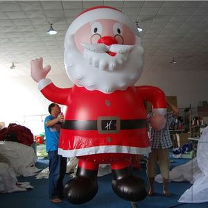 <span class=keywords><strong>Ballon</strong></span> <span class=keywords><strong>gonflable</strong></span> de noël personnalisé de 20 pieds, modèle de décoration, pour père noël, pour publicité - Product Image 4