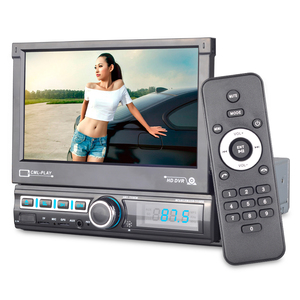 <span class=keywords><strong>Autoradio</strong></span> MP5 1 Din pour voiture, écran tactile rétractable 7 pouces, GPS, Wifi, BT, FM, <span class=keywords><strong>RDS</strong></span>, AUX, stéréo - Product Image 2
