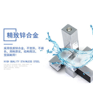 Support d'étagère en alliage de zinc en forme de F avec clip en verre pour salle de bain et cuisine, modèle 2024.3.5, de Suzhou Science Popularization - Product Image 2