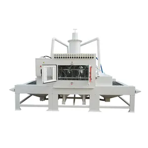 विशेष डिजाइन स्वचालित रोलर कन्वेयर सैंडब्लास्टिंग मशीन