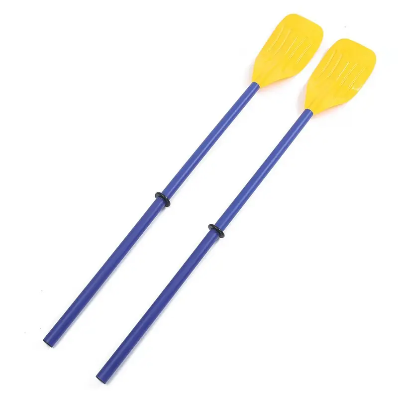 E02 Seasonic Professional Manufacturer Wholesale Cheap Price Blue Yellow Kayak Paddle boat rubber raft paddle