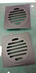 Watermark square Silver Floor Grate <strong>Shower</strong> Drain 80MM <strong>Outlet</strong> - Product Image 3