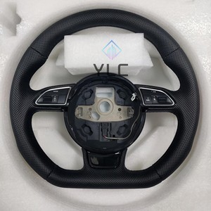 Volante de Fibra de Carbono Brillante Personalizado YLC para <span class=keywords><strong>Audi</strong></span> A3/S3 / Disponible para Todos los Modelos de Automóviles - Product Image 1