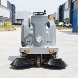 Nueva barredora eléctrica compacta autopropulsada de 48V 45AH con batería de plomo-ácido para limpieza de calles en comunidades - Product Image 5