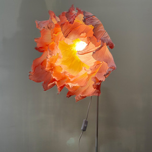 Creativo papel de organza de seda independiente de algodón lechoso se puede personalizar apertura y cierre automático de flores para la decoración de la boda - Product Image 4