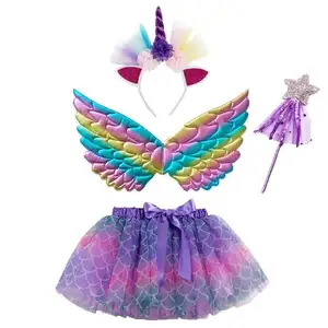 Angel Wings ala nylon Party Women Glitter Light Wing Pink Wholesale Swing Lights Led Dance Ornaments Devil Sign Big Mixage Wings