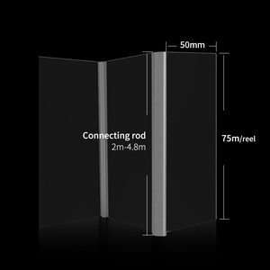 Ekran kapıları için katlanabilir ağ panelleri sivrisinek dışarı tutar ve soğuk hava tasarrufu - Product Image 4