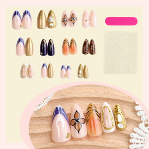 <span class=keywords><strong>Ongles</strong></span> en amande press-on personnalisés de haute qualité avec colle, OEM ODM, étiquette privée, <span class=keywords><strong>faux</strong></span> <span class=keywords><strong>ongles</strong></span>, <span class=keywords><strong>ongles</strong></span> artificiels, <span class=keywords><strong>prix</strong></span> de gros - Product Image 4