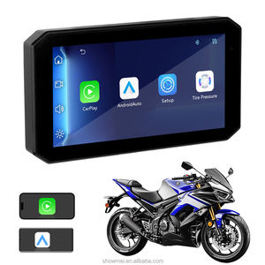 Pantalla de Navegación con Integración para Motocicletas de 5.5 Pulgadas Táctil con Android IOS, CarPlay, Android Auto, DVR 1080P, BT y WIFI - Product Image 1
