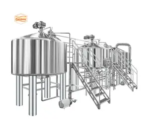 Peralatan industri 2000L peralatan pembuatan brewhouse