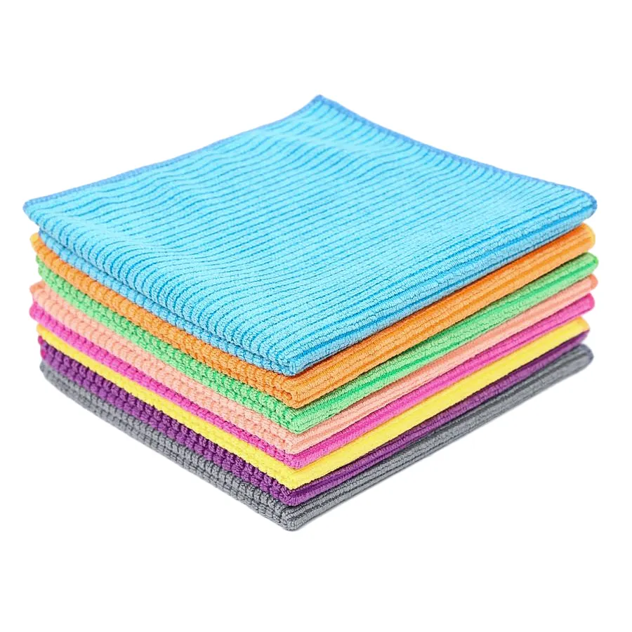 Wholesale kitchen towels microfiber kitchen dish cleaning cloth towels
