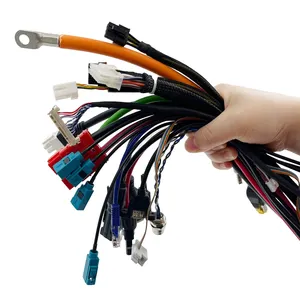 Fabrika profesyonel kablo montajı üreticisi OEM oto Molex Jst konnektör fiş özel elektrik kablosu kablo demeti