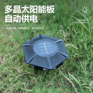 Lámpara Solar de Jardín Ly Solar Ground Light, 6 LED, Hexagonal, para Exteriores, Resistente al Agua y a la Lluvia, Iluminación Empotrada - Product Image 2