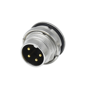 Conector M16 J09 2 4 5 8 10 12 Cable de soldadura de 14 pines Montaje en panel Enchufe macho hembra Enchufe industrial Conector impermeable - Product Image 5
