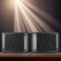 T208 Double enceinte passive Line Array de 8 pouces Cabinet Système de sonorisation audio professionnel